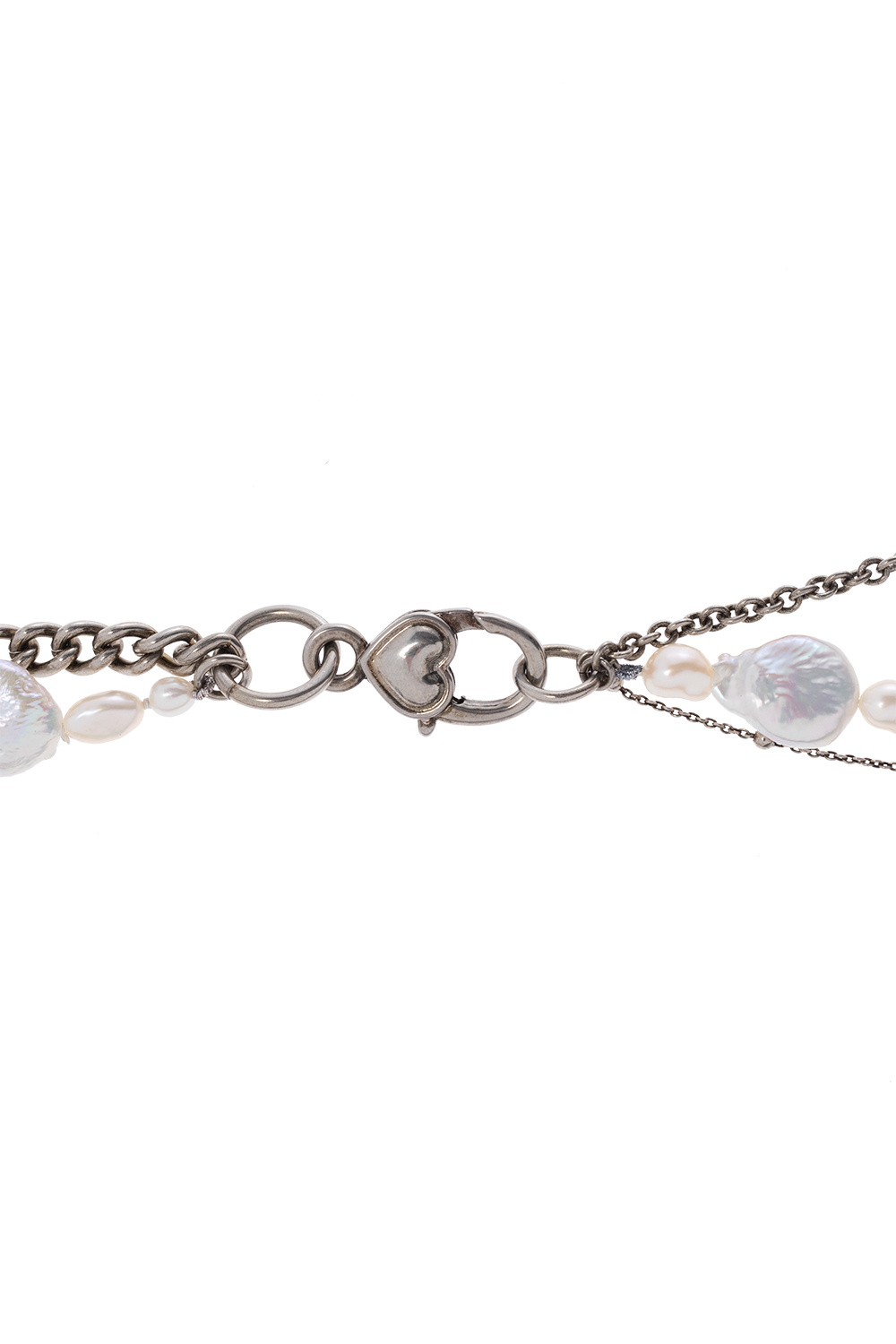 Silver Brass necklace Acne Studios - SchaferandweinerShops SX